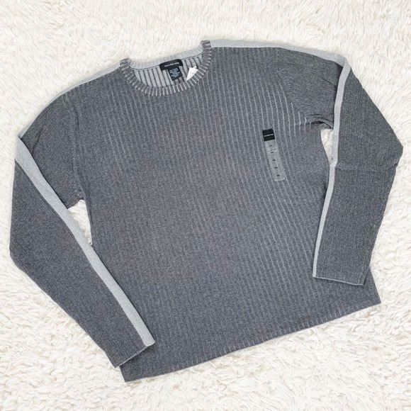 Calvin Klein Jeans Other - CALVIN KLEIN JEANS Charcoal Gray Crew Neck Sweater